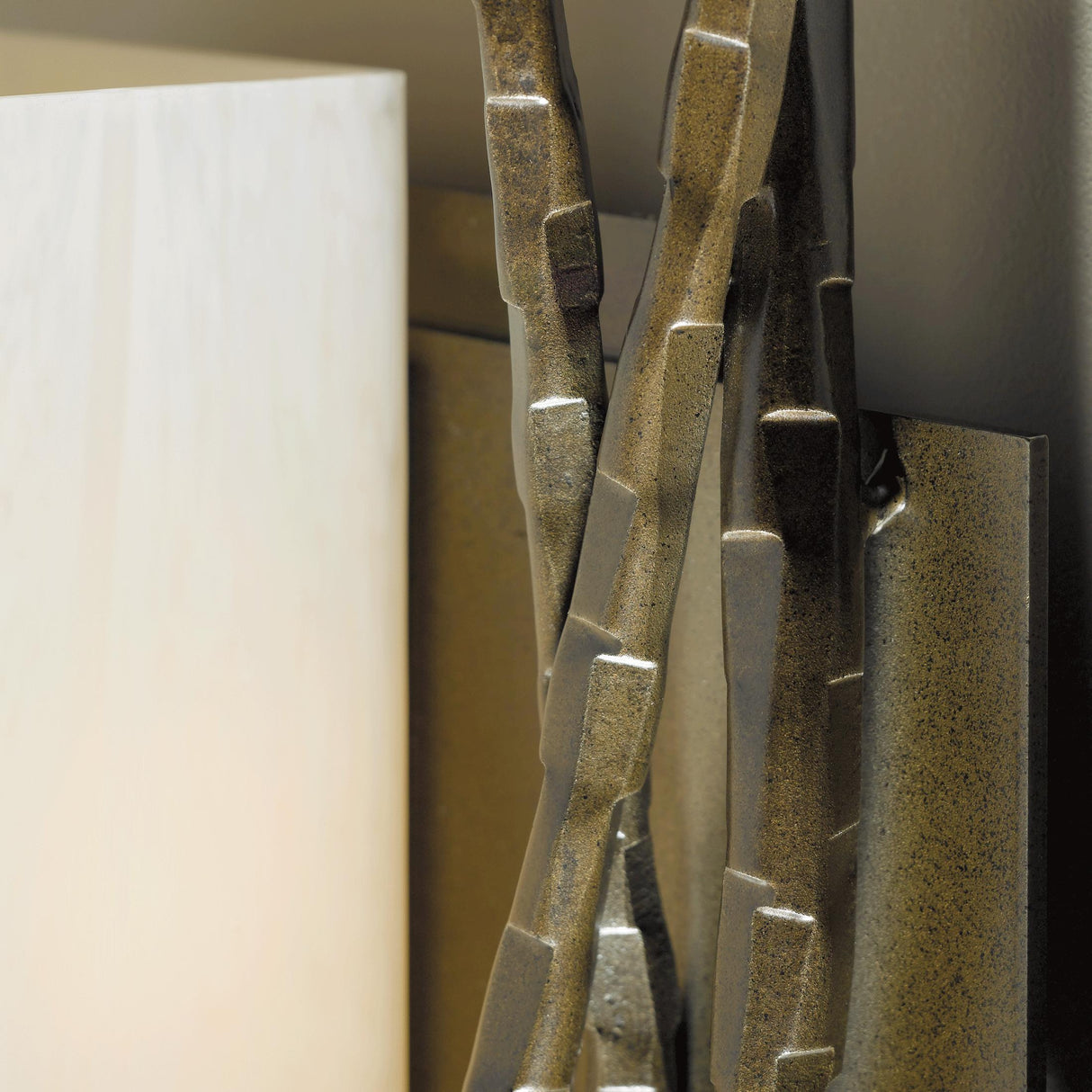 Hubbardton Forge 2012 Bronze Opal Glass (GG) Left Brindille Sconce