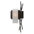 Hubbardton Forge 2012 Oil Rubbed Bronze Opal Glass (GG) Left Brindille Sconce