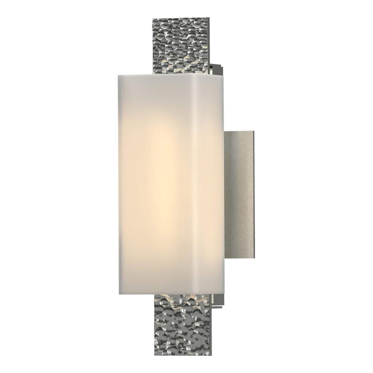 Hubbardton Forge 2014 Sterling Opal Glass (GG) Oceanus 1 Light Sconce