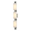 Hubbardton Forge 2014 Sterling Opal Glass (GG) Oceanus 3 Light Sconce