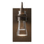 Hubbardton Forge 2012 Bronze Clear Glass (ZM) Erlenmeyer Sconce