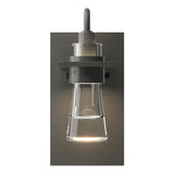 Hubbardton Forge 2012 Natural Iron Clear Glass (ZM) Erlenmeyer Sconce