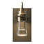 Hubbardton Forge 2012 Soft Gold Clear Glass (ZM) Erlenmeyer Sconce