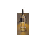 Hubbardton Forge 2012 Bronze Clear Glass (ZM) Erlenmeyer ADA Sconce