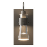 Hubbardton Forge 2012 Dark Smoke Clear Glass (ZM) Erlenmeyer ADA Sconce