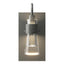 Hubbardton Forge 2012 Natural Iron Clear Glass (ZM) Erlenmeyer ADA Sconce