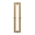 Hubbardton Forge 2013 Soft Gold Seeded Clear Glass (II) Ethos Large LED Sconce