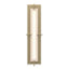 Hubbardton Forge 2013 Soft Gold Seeded Clear Glass (II) Ethos Large LED Sconce