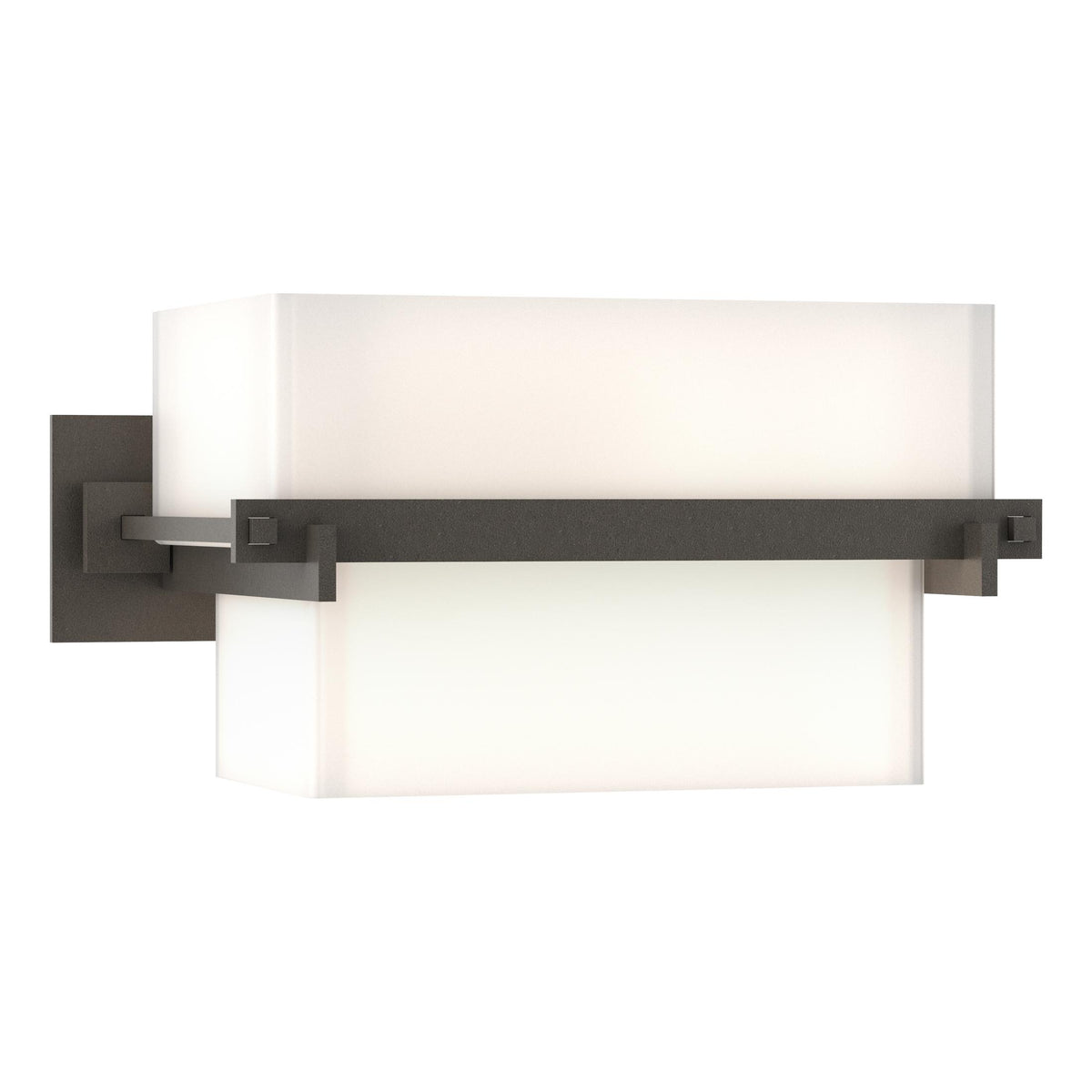 Hubbardton Forge 2005 Dark Smoke Opal Glass (GG) Kakomi 1 Light Sconce