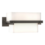 Hubbardton Forge 2005 Dark Smoke Opal Glass (GG) Kakomi 1 Light Sconce