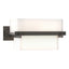 Hubbardton Forge 2005 Dark Smoke Opal Glass (GG) Kakomi 1 Light Sconce