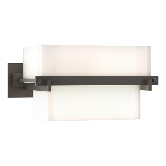 Hubbardton Forge 2005 Dark Smoke Opal Glass (GG) Kakomi 1 Light Sconce