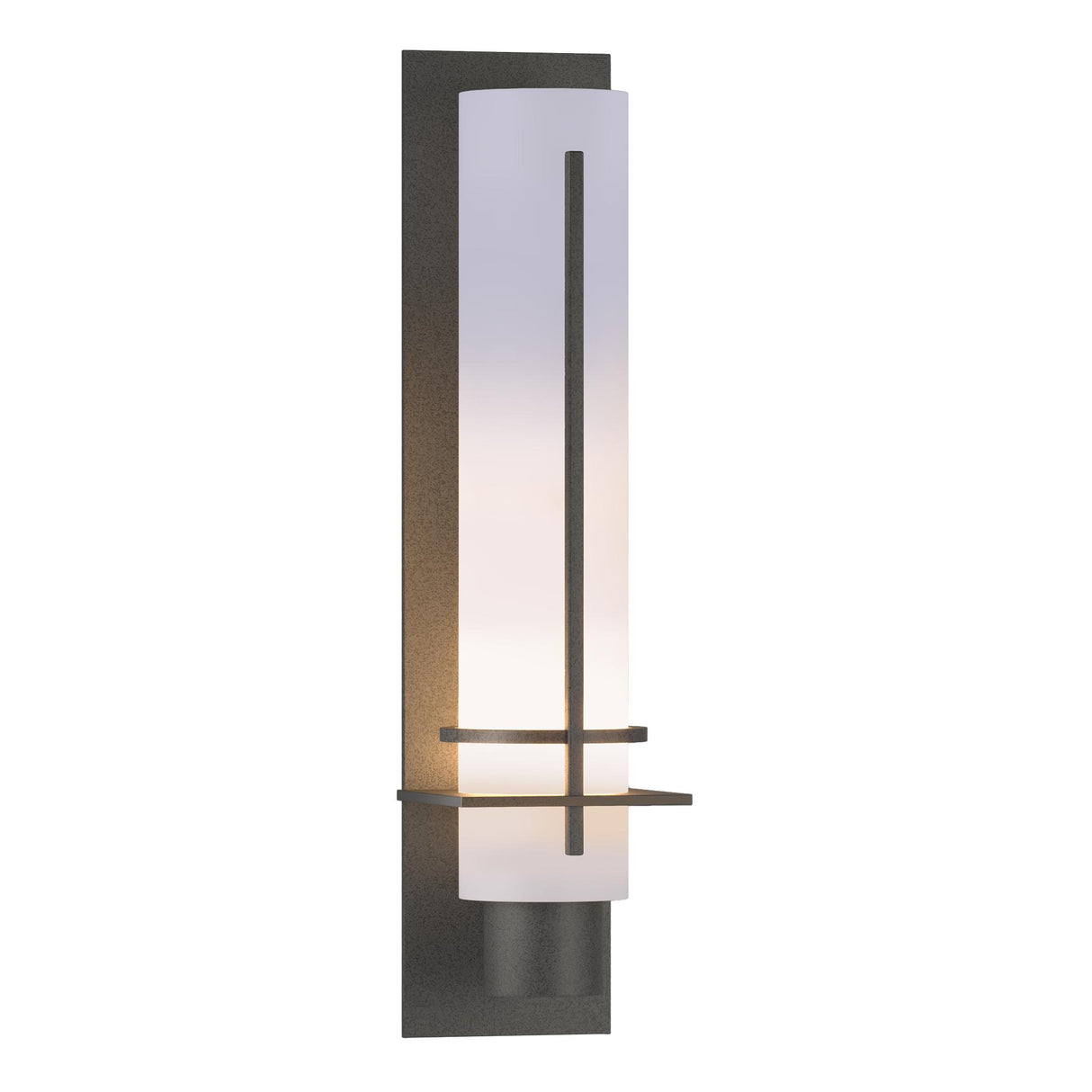 Hubbardton Forge 2008 Natural Iron Opal Glass (GG) After Hours Sconce