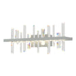 Hubbardton Forge 2017 Vintage Platinum Crystal Solitude LED Sconce