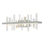 Hubbardton Forge 2017 Vintage Platinum Crystal Solitude LED Sconce
