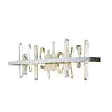 Hubbardton Forge 2017 Vintage Platinum Crystal Solitude LED Sconce