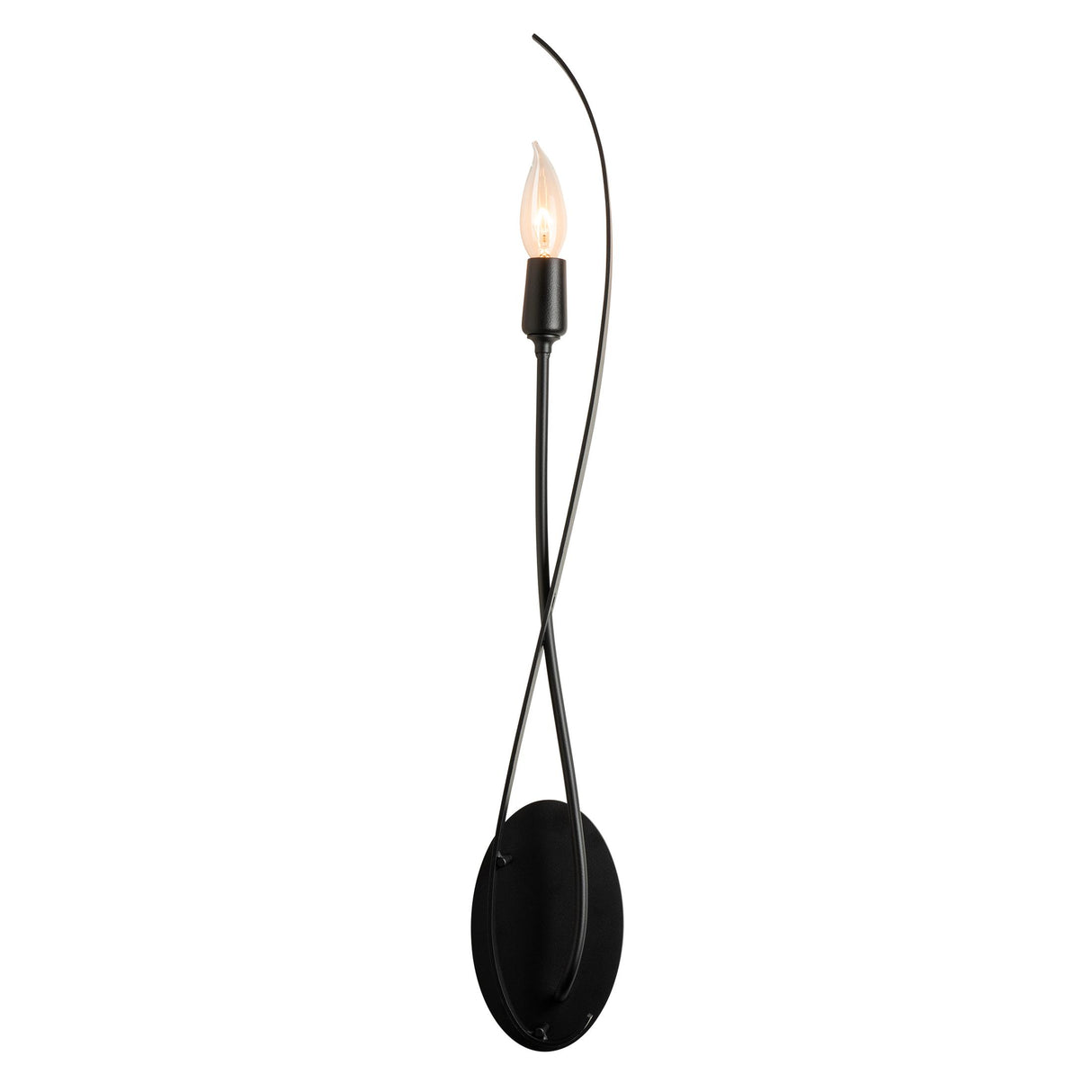 Hubbardton Forge 2021 Black Willow Sconce