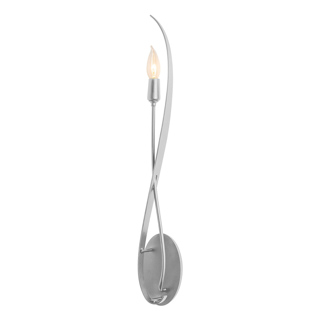 Hubbardton Forge 2021 Vintage Platinum Willow Sconce