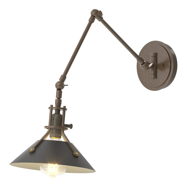Hubbardton Forge 2015 Bronze Black Henry Sconce