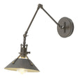Hubbardton Forge 2015 Dark Smoke Natural Iron Henry Sconce