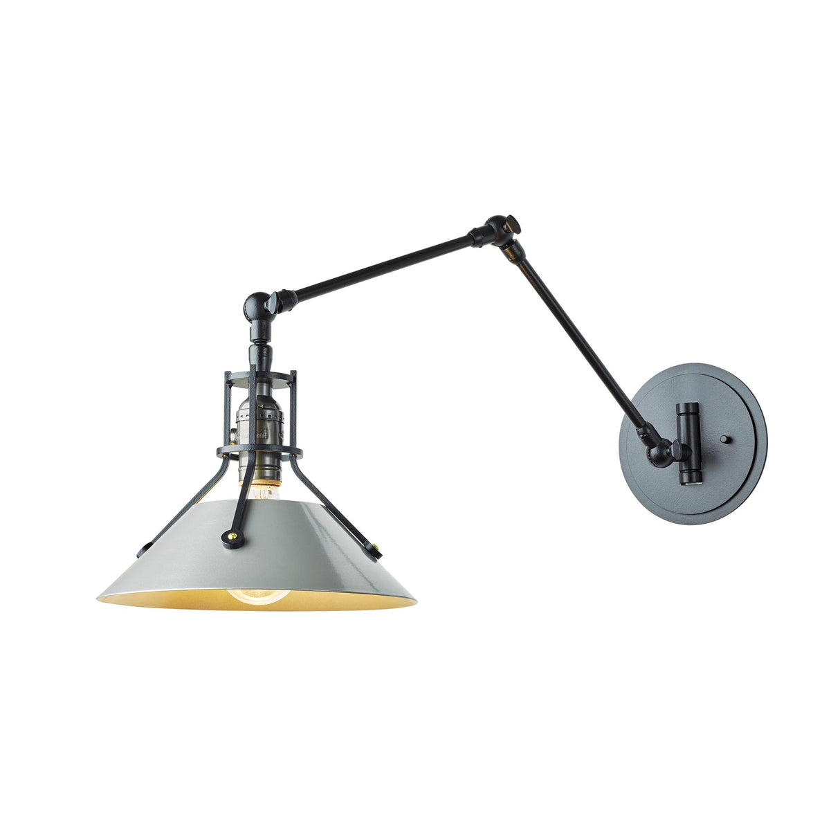 Hubbardton Forge 2015 Black Black Henry Sconce