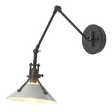 Hubbardton Forge 2015 Black Vintage Platinum Henry Sconce
