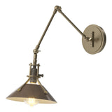 Hubbardton Forge 2015 Soft Gold Bronze Henry Sconce