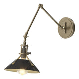 Hubbardton Forge 2015 Soft Gold Black Henry Sconce