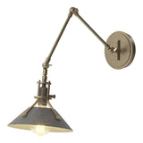 Hubbardton Forge 2015 Soft Gold Natural Iron Henry Sconce