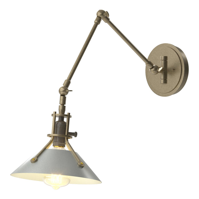 Hubbardton Forge 2015 Soft Gold Vintage Platinum Henry Sconce
