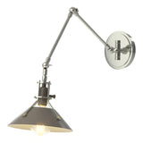 Hubbardton Forge 2015 Sterling Dark Smoke Henry Sconce
