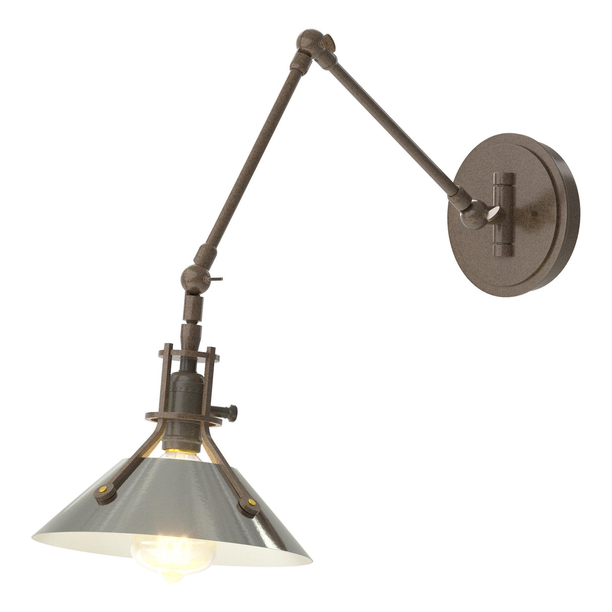 Hubbardton Forge 2015 Bronze Sterling Henry Sconce