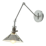 Hubbardton Forge 2015 Vintage Platinum Sterling Henry Sconce