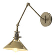 Hubbardton Forge 2015 Soft Gold Modern Brass Henry Sconce
