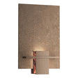Hubbardton Forge 2010 Bronze Topaz Glass (ZB) Aperture Sconce