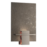 Hubbardton Forge 2010 Dark Smoke Topaz Glass (ZB) Aperture Sconce