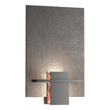 Hubbardton Forge 2010 Black Topaz Glass (ZB) Aperture Sconce