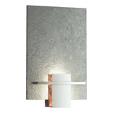Hubbardton Forge 2010 Vintage Platinum Topaz Glass (ZB) Aperture Sconce