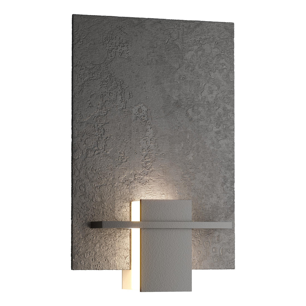 Hubbardton Forge 2010 Black White Art Glass (BB) Aperture Sconce