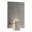 Hubbardton Forge 2010 Natural Iron White Art Glass (BB) Aperture Sconce