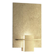 Hubbardton Forge 2010 Soft Gold White Art Glass (BB) Aperture Sconce