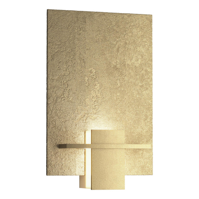 Hubbardton Forge 2010 Soft Gold White Art Glass (BB) Aperture Sconce
