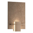 Hubbardton Forge 2010 Bronze White Art Glass (BB) Aperture Sconce