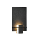 Hubbardton Forge 2010 Dark Smoke White Art Glass (BB) Aperture Sconce