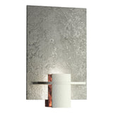 Hubbardton Forge 2010 Sterling Topaz Glass (ZB) Aperture Sconce