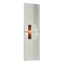 Hubbardton Forge 2010 Sterling Topaz Glass (ZB) Aperture Vertical Sconce