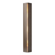 Hubbardton Forge 2007 Bronze Ivory Art Glass (CC) Gallery Small Sconce