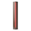 Hubbardton Forge 2007 Bronze Red Glass (RR) Gallery Small Sconce