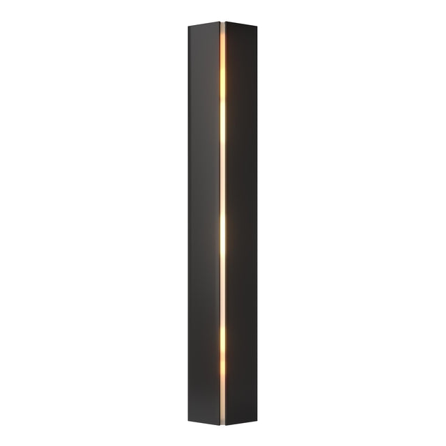 Hubbardton Forge 2007 Black Ivory Art Glass (CC) Gallery Small Sconce