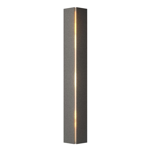 Hubbardton Forge 2007 Natural Iron Ivory Art Glass (CC) Gallery Small Sconce